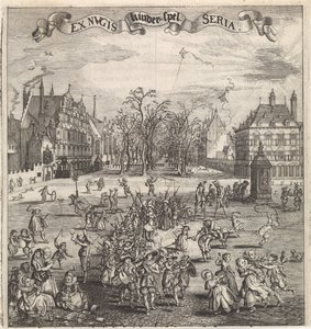 Barnspel i Haag Barnspel (titel på objekt) av Jan Hendriksz. Verstraelen