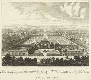 Utsikt över Het Loo-palatset, 1694-97