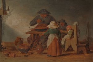 Bondemåltid av Jan Jansz Buesem (attributed to)