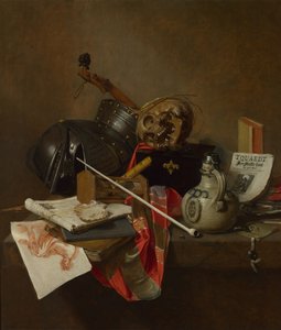 Vanitas stilleben, 1648 av Jan Jansz. Treck
