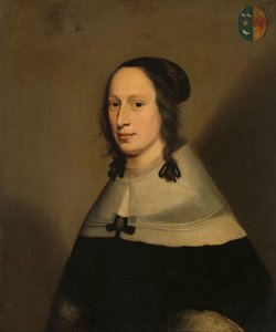 Porträtt av Sophia van Overmeer, fru till Adriaen van Persijn av Jan Jansz. Westerbaen (I)