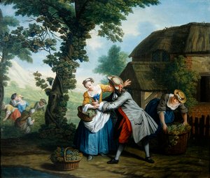 De fyra årstiderna: Höst av Jan Josef the Elder Horemans