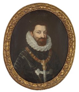 Porträtt av Charles Emmanuel I 1562-1630, hertig av Savojen, efter 1600. av Jan, Kraeck