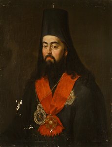 Porträtt av ärkebiskop Pavel Ponomarev av Rostov och Jaroslavl 1745-1806, 1836