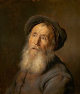 Skäggig man med basker, ca. 1630.