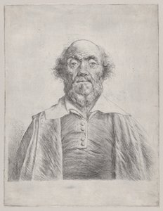 Byst av en äldre man, 1620-74. av Jan Lievens