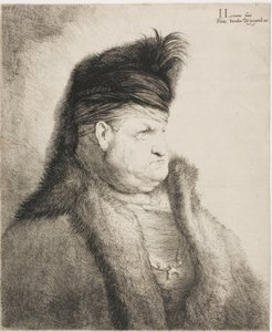 Byst av en orientalisk man av Jan Lievens