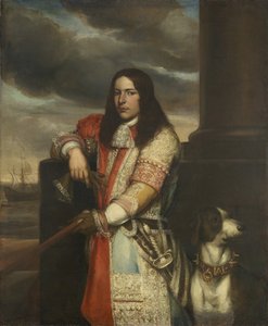 Engel de Ruyter 1649-1683, holländsk viceamiral, 1680