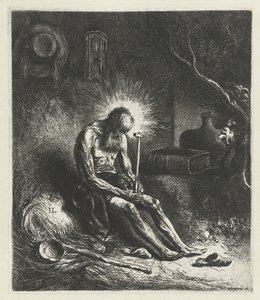 Sankt Jerome av Jan Lievens