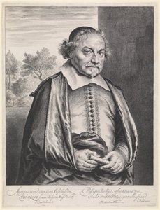 Joost van den Vondel av Jan Lievens