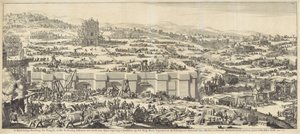 Byggandet av Salomos tempel av Jan Luyken