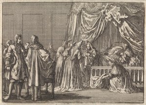 Födelse av sonen till kung James II av England, 1688 av Jan Luyken