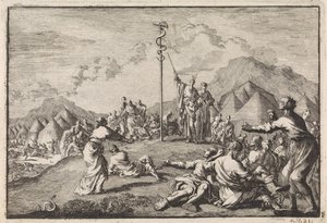 Etablering av kopparslangen av Jan Luyken