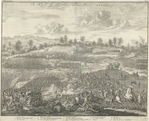 Slaget vid Turnhout, 1597 De Slagh av Turnhout i den Jaere MDXCVII (titel på objekt) av Jan Luyken