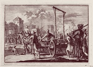 Stenka Razin före avrättningen i Moskva, 1698
