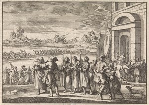 Förföljelse av protestanter i Frankrike, 1672 av Jan Luyken