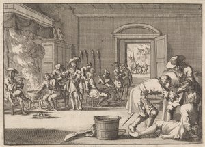 Förföljelse av de reformerta i Frankrike, 1685 av Jan Luyken