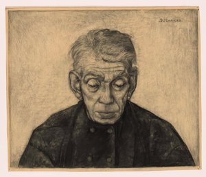 Douwe sedd framifrån av Jan Mankes