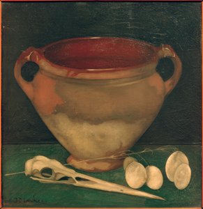 Lergodskruka med hägernäbb av Jan Mankes