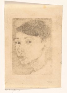 Självporträtt av Jan Mankes