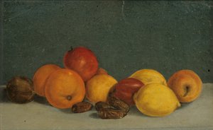 Stilleben, frukt av Jan Matejko