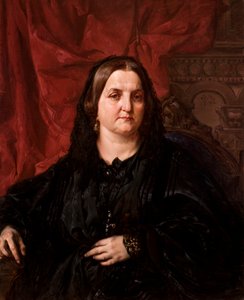 Porträtt av Paulina Giebułtowska av Jan Matejko