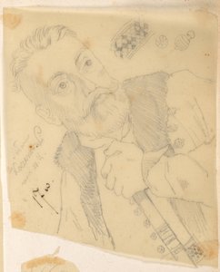 Skarbczyk. Adam Kazanowski, som byst av Jan Matejko