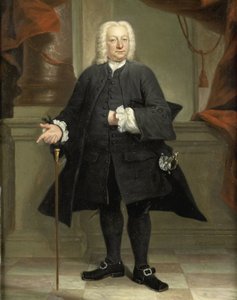 Porträtt av en man av Jan Maurits Quinkhard (signed by artist)
