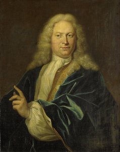 Porträtt av Jan Hendrik van Heemskerck, greve av det heliga romerska riket, Lord of Achttienhoven, Den Bosch och Eyndschoten, kapten för Amsterdams medborgare (Johan Hendrik Graaf Van Heemskerk)