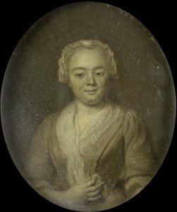 Porträtt av Margaretha van Leuvenigh, fru till Bernardus de Bosch