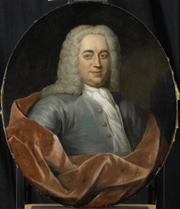 Porträtt av Walter Senserff, direktör för Rotterdams kammare i Nederländska Ostindiska kompaniet, vald 1731
