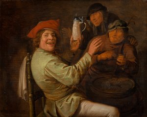 De fem sinnena: Hörsel, 1637
