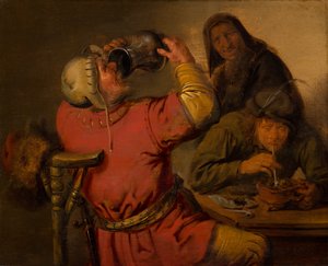 De fem sinnena: smak, 1637