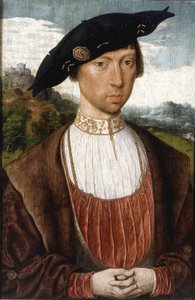 Porträtt av Joost van Bronckhorst av Jan Mostaert