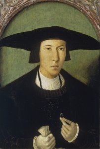Porträtt av en ung man