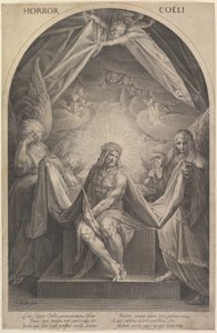 Kristus som en man av sorger, ca. 1610. av Jan Muller