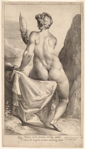 Försiktighet av Jan Muller, after Adriaen de Vries