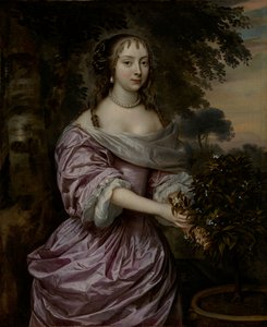 Porträtt av en kvinna, 1660-talet