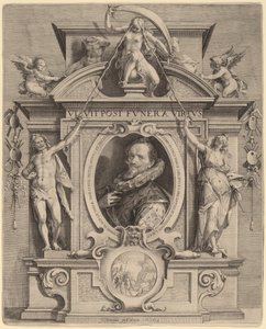 Hans van Aachen av Jan Pietersz Saenredam after Pieter Isaacz