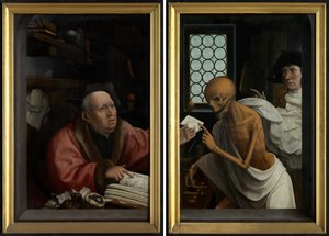 Death and the Miser, ca 1515-21 (olja på panel)