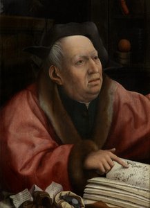 Detaljen av döden och Miser, c.1515-21 (olja på panelen) av Jan Provoost