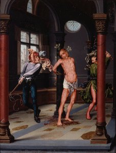 Flagellation, ca 1510-15 (olja på pannå) av Jan Provoost