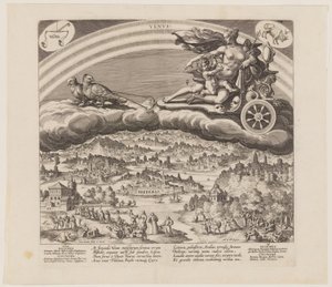 Venus, från De sju planeterna av Jan Sadeler I