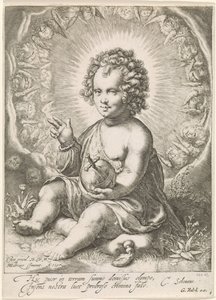 Före Christuskind als Salvatore av Jan Saenredam (attributed to)