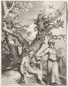 Ahia och Jerobeam, 1604.
