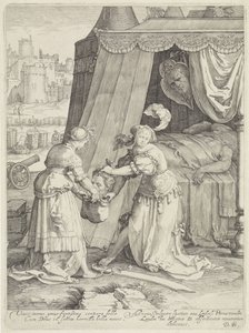 Judith med huvudet av Holofernes av Jan Saenredam