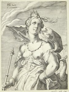 Juno av Jan Saenredam