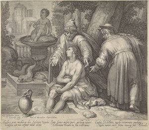 Susanna och de äldre av Jan Saenredam