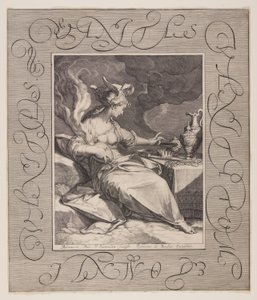 Vanitas Vanitatum et Omnia Vanitas av Jan Saenredam
