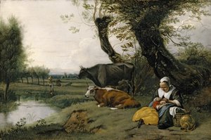Pastoral scen, ca 1667-1668